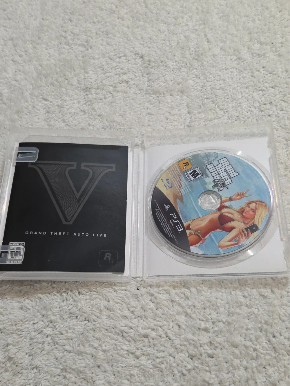 PS3 GRAND THEFT AUTO V VIDEO GAME